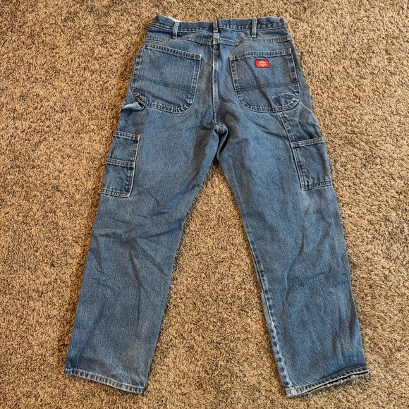 Dickies double knee carpenter blue jeans - Picture 5 of 7